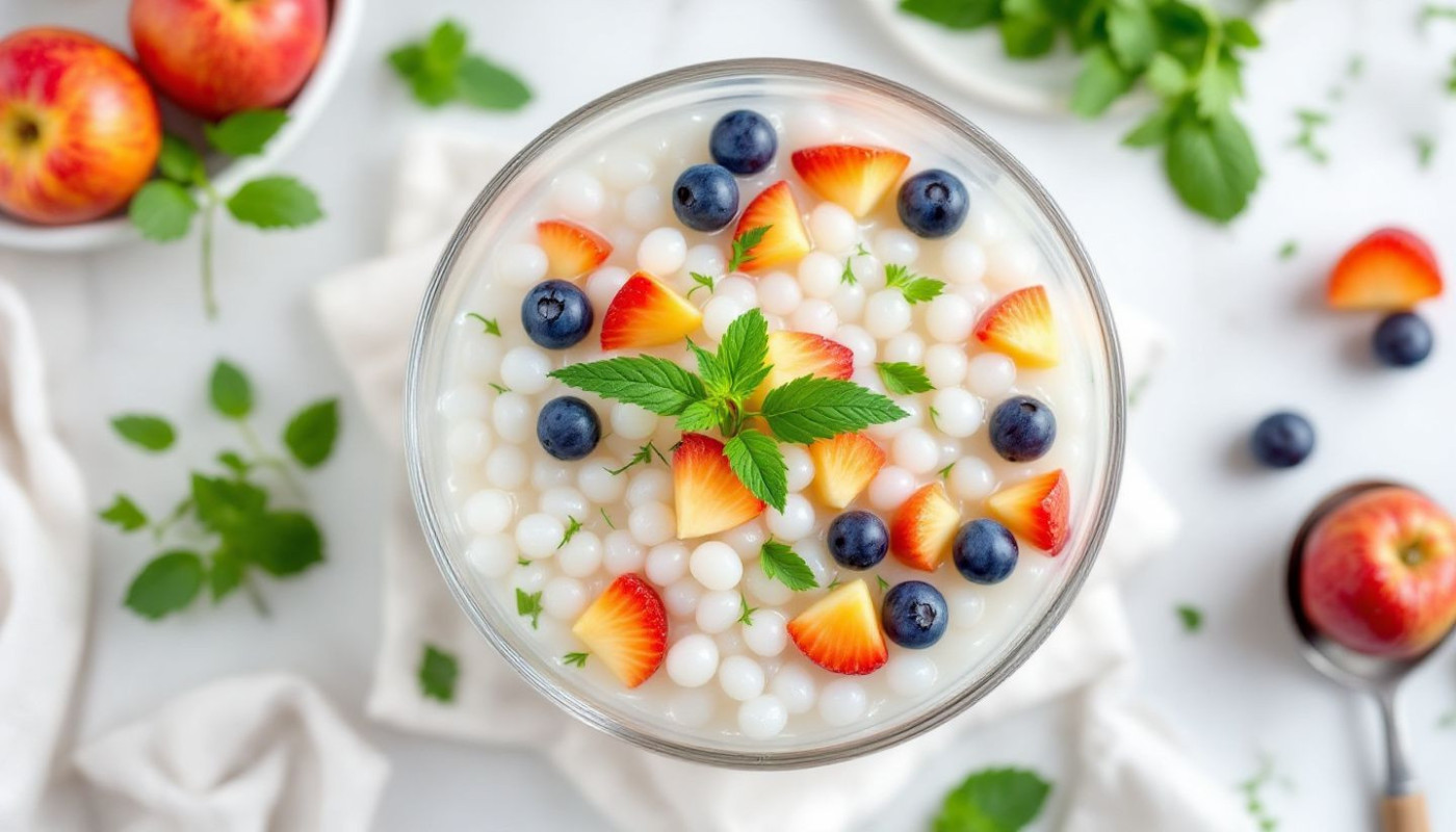 Comment cuisiner les perles de tapioca et leurs bienfaits nutritionnels